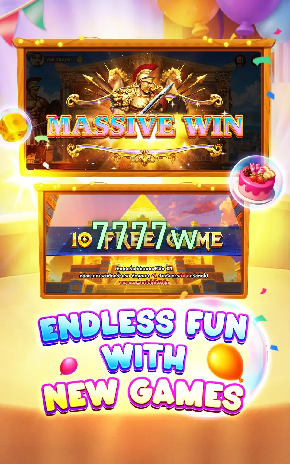 7777w Tangkapan Layar - APK Resmi